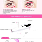 Home Electric Eye Massage Beauty Instrument Exquisite Eye Skin De-Bagging De-Watering Reduce - Clean Vanilla