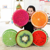 Cushion Garden Chair Cover Fruit Shape Round Design