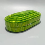 Evening Acrylic Egg Shape Clutch Bag Women 2024