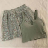 Plus Size Satin Striped Lounge Set for Women
