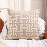 Farmhouse Stripe Throw Pillow Cover 45x45 CM
