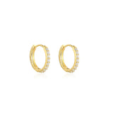 CANNER Double Circle 925 Silver Hoop Earrings