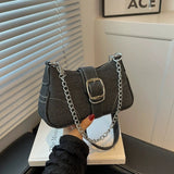 Chic Denim Tote Shoulder Bag for Women, Casual Style