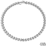 New High Quality 925 Sterling Silver Twisted Rope Bracelet