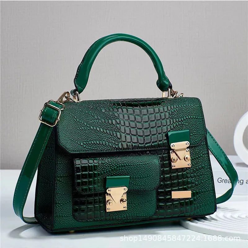 Large Capacity PU Crossbody Handbag for Women