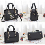 Large Capacity Lychee Pattern Crossbody Bag