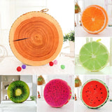 Cushion Garden Chair Cover Fruit Shape Round Design