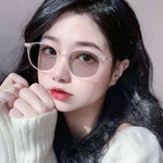 Fashion Photochromic Anti Radiation Eyeglasses  Clean Vanilla Store