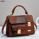 Large Capacity PU Crossbody Handbag for Women