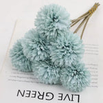 Elegant Hydrangea Artificial Flowers Bouquet  Clean Vanilla Store