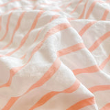 Princess Pink Seersucker Bedding Set 3 Pcs