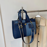 Large Capacity Handbag for Women 2024, Denim Tote