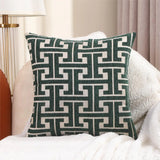 Farmhouse Stripe Throw Pillow Cover 45x45 CM