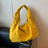 Casual Large Capacity Retro Drawstring Crossbody Bag
