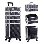 Detachable 4 in 1 Makeup Trolley Case on Wheels  Clean Vanilla Store