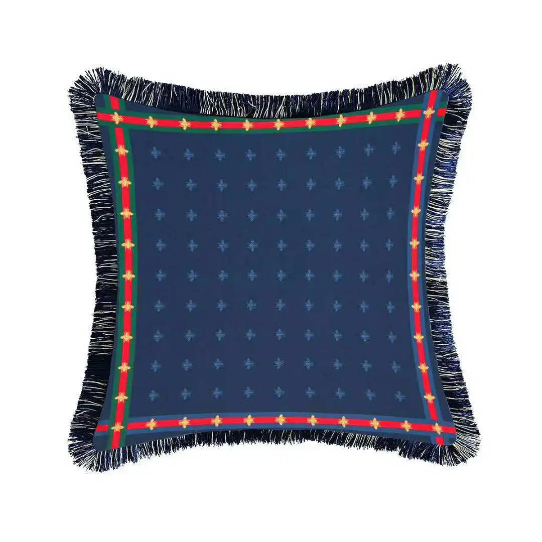 Luxury Tiger Printing Velvet Pillowcase 45x45cm