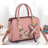 Large Capacity Lychee Pattern Crossbody Bag