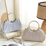 Women Satin Evening Top Handle Handbags - Party Bags  Clean Vanilla Store