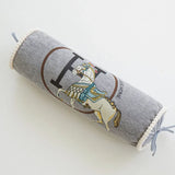 Candy Shape Chenille Nap Pillow for Home or Travel