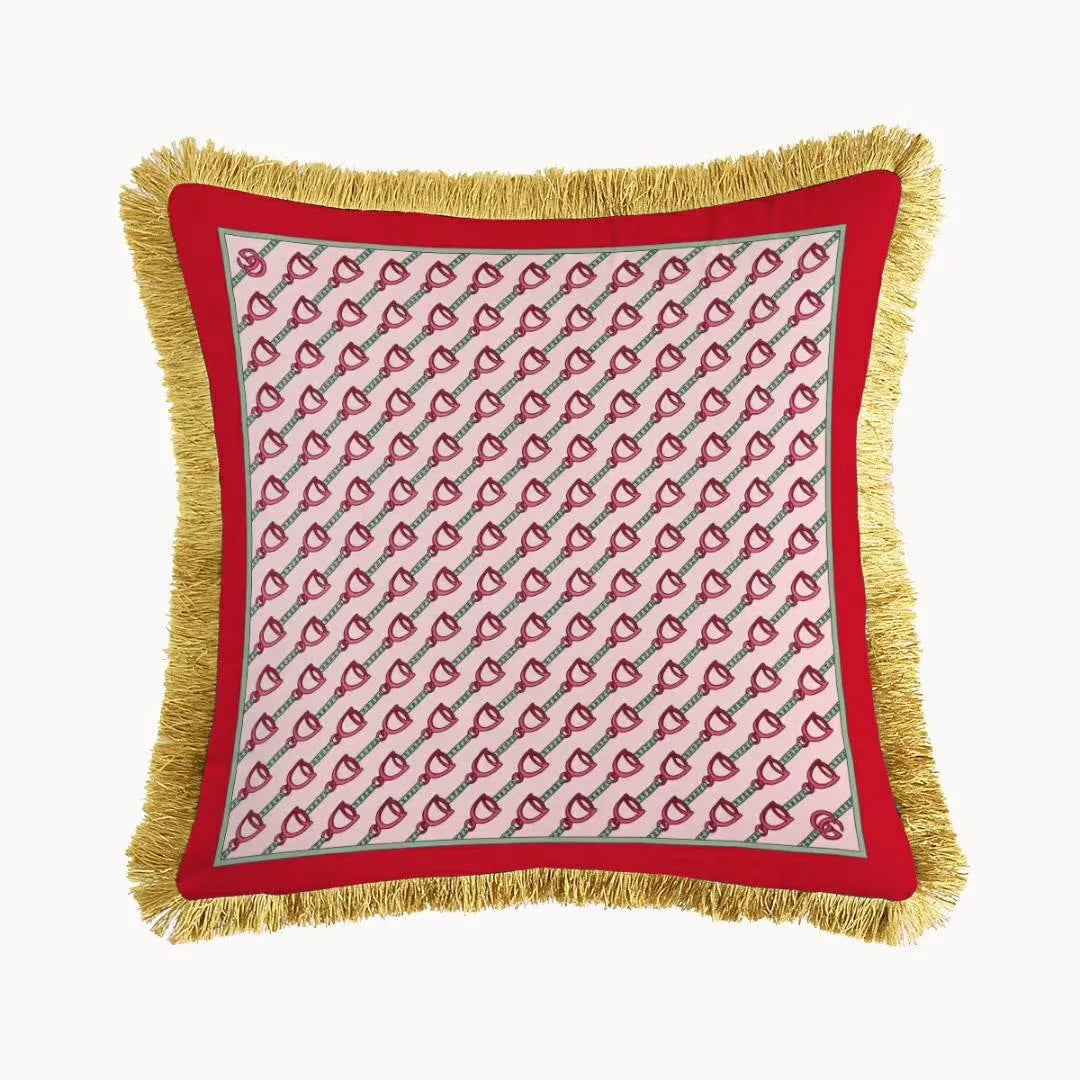 Luxury Tiger Printing Velvet Pillowcase 45x45cm