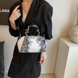 MOODS Designer Luxury Crocodile Pattern Bag