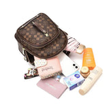 Large Capacity Lychee Pattern Women’s Shoulder Bag