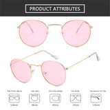 Vintage Round Sunglasses for Retro UV Protection  Clean Vanilla Store