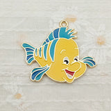 10pcs Gold Plated Mermaid Charms for Jewelry Making