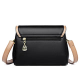 High Quality PU Leather 2 Strap Shoulder Bag