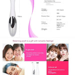 Home Electric Eye Massage Beauty Instrument Exquisite Eye Skin De-Bagging De-Watering Reduce - Clean Vanilla