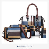 Luxury Women's Leather Shoulder Bag - Tote Style