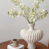 Texdream Black White Porcelain Vase Set Large