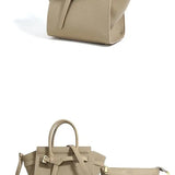 New 2025 Genuine Cow Leather Tote Bag for Women