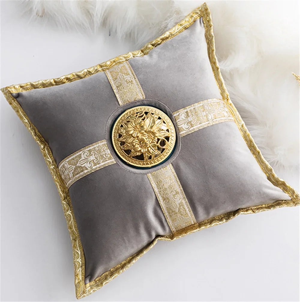 Middle East Luxury Ceramic Incense Burner Pillow 30x30cm