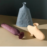 Ceramic Flower Vases Figurines Nordic Cylinder Pots