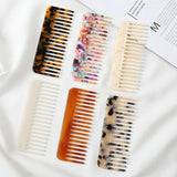 Korean Fashion Wide Teeth Acetate Hair Comb