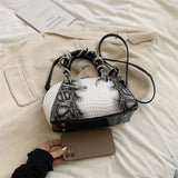 MOODS Designer Luxury Crocodile Pattern Bag