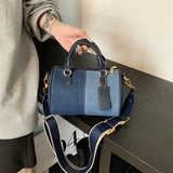Patchwork Colorblock Mini Handbags for Women