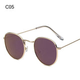 Vintage Round Sunglasses for Retro UV Protection  Clean Vanilla Store