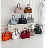 2025 New Retro Kelly Bag with Large Capacity