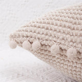 Beige Throw Cushion Cover 45x45cm for Kids Room