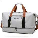 Large Capacity Travel Gym Bag Waterproof Design  Clean Vanilla Store