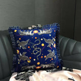 Luxury Tiger Printing Velvet Pillowcase 45x45cm