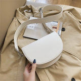 Genuine Retro Saddle Bag High Quality Leather for Women