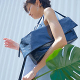 Large Capacity Women Handbag Oil Leather Bag