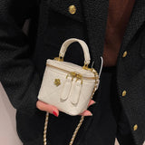 Small Shoulder Bucket Bag For Women Classic Mini