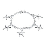 New High Quality 925 Sterling Silver Twisted Rope Bracelet