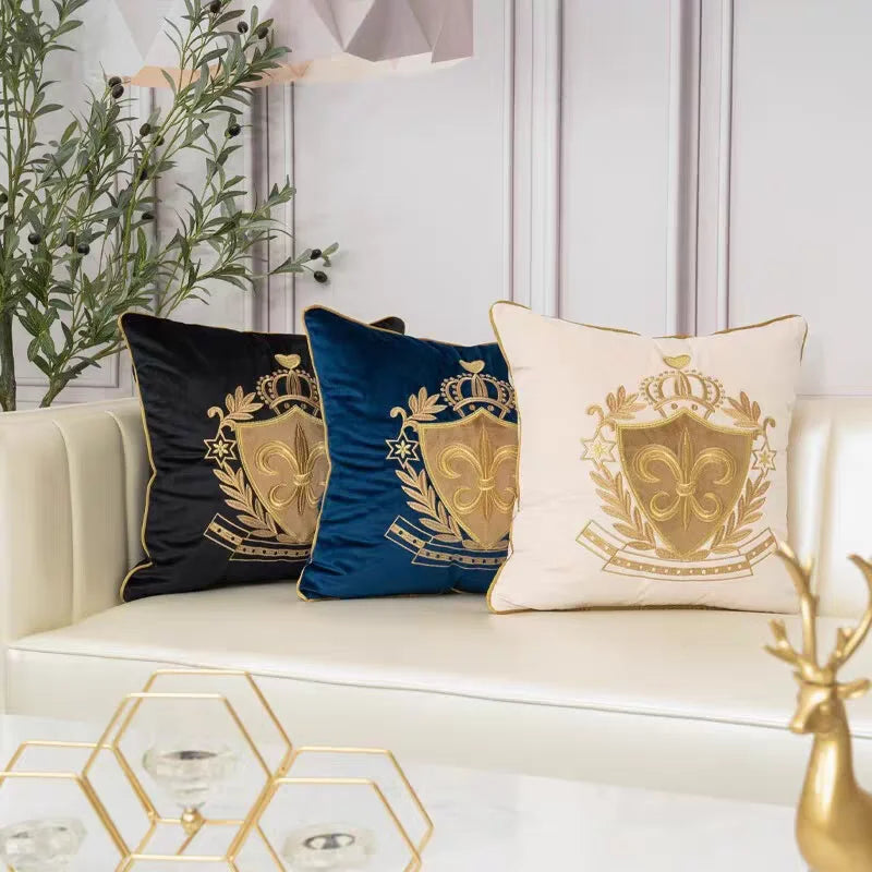European Style Retro Cushion Cover for Sofa