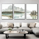 Minimalist Apple Tree Canvas Art Set for Home Decor 3Pcs/Set  Clean Vanilla Store
