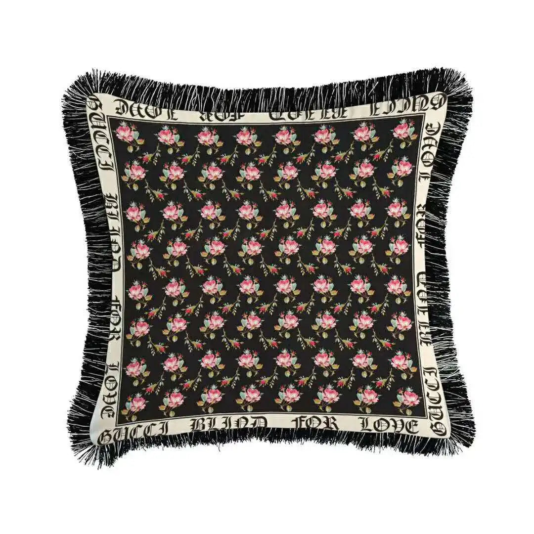 Luxury Tiger Printing Velvet Pillowcase 45x45cm